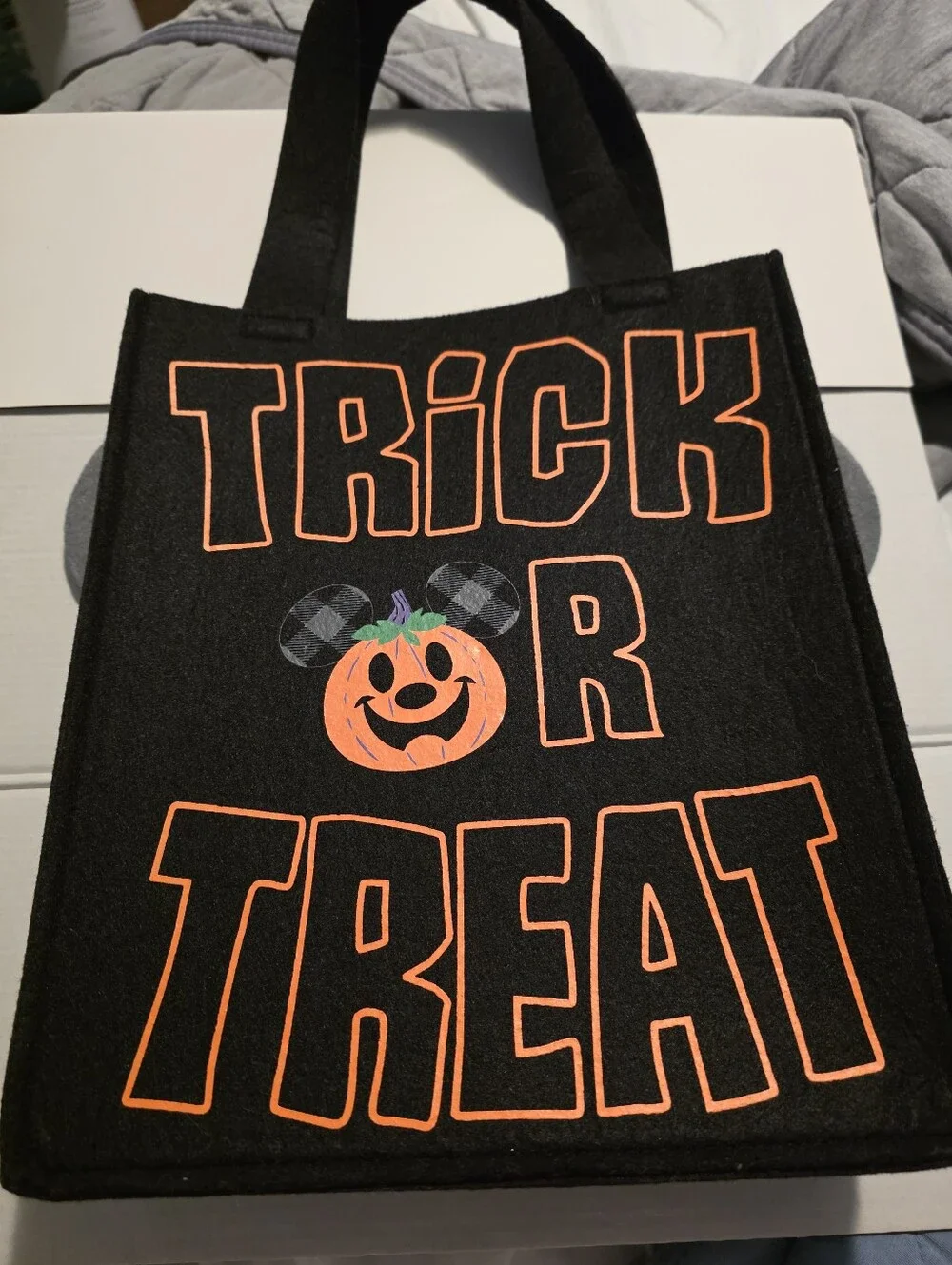 Disney Jack O Lantern Light-Up Trick Or Treat Bag